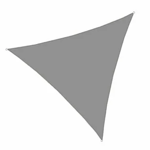 Ambiance Przeciwsłoneczny ŻAGIEL ogrodowy parasol + linki 3 m SZARY 339097 - Parasole ogrodowe - miniaturka - grafika 1