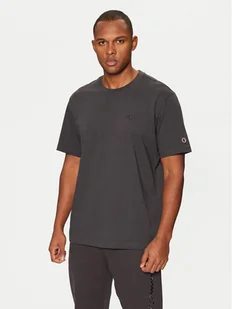 Champion T-Shirt 220278 Czarny Standard Fit - Koszulki męskie - miniaturka - grafika 1