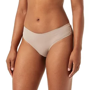 Triumph Damskie urocze stringi z mikrobrazylijskimi majtkami, Cafe Latte, XL - Majtki damskie - miniaturka - grafika 1