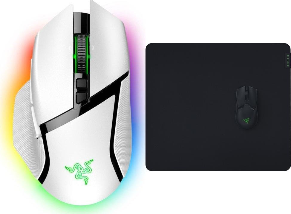 Razer Basilisk V3 Pro RZ01-04620200-R3G1 + Podkładka Razer Gigantus V2 L RZ02-03330300-R3M1