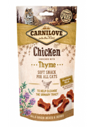 Przysmaki dla kotów - Carnilove Carnilove Przysmak Soft Chicken with tyme op 50g - miniaturka - grafika 1