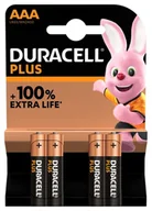 Baterie i akcesoria - Duracell Plus MN2400 AAA, Alkaline, 4 pc(s) - miniaturka - grafika 1