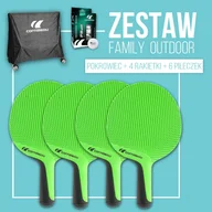 Tenis stołowy - Cornilleau Zestaw rakietek Family Pack Outdoor - miniaturka - grafika 1