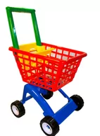 Zabawy w naśladowanie dorosłych - Wózek Marketowy Sklepowy Duży dla dzieci od Nt - miniaturka - grafika 1