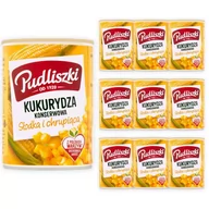 Pasztet i przetwory mięsne - Pudliszki Kukurydza konserwowa 400 g x 10 sztuk - miniaturka - grafika 1