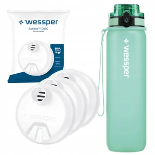 Bidon do szkoły dla dzieci butelka filtrująca Wessper 0,5l + 3 filtry wody - Shakery i bidony sportowe Bidon do szkoły dla dzieci butelka filtrująca Wessper 0,5l + 3 filtry wody - Shakery i bidony sportowe - miniaturka - grafika 1