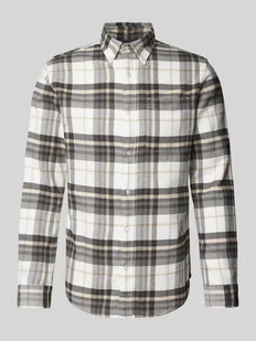 Koszula casualowa o kroju slim fit z kołnierzykiem typu button down model ‘BLUNORRIS’ - Koszule męskie - miniaturka - grafika 1
