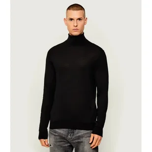 GUESS Wełniany golf FRED Regular Fit - Swetry męskie - miniaturka - grafika 1