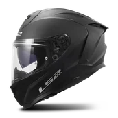 Kaski motocyklowe - Kask Integralny LS2 FF817 Challenger II Solid Matowy CzarnyM - miniaturka - grafika 1