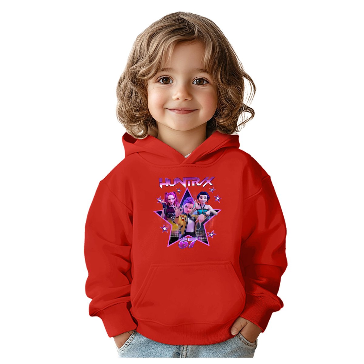 BLUZA DZIECIĘCA 67 SIX SEVEN VIRAL HUNTRIX 134-140 CHŁOPIĘCA DZIEWCZĘCA