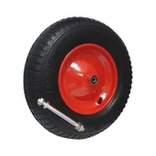 Kółka i bloczki - KOŁO POMPOWANE KOMPLET Z OSIĄ FI12 4.00-8 4PR F-M-Ł-K - miniaturka - grafika 1