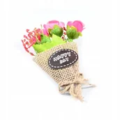 Magnesy - BUKIET KWIATKÓW MAGNES NA LODÓWKĘ RÓŻNE KOLORY - miniaturka - grafika 1