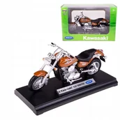 Samochody i pojazdy dla dzieci - Kawasaki Vulcan 1500 2002 model skala 1:18 Welly - miniaturka - grafika 1