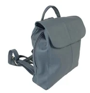 Torebki damskie - Plecak Skórzany MAGRE (PL) NATALIA Skóra Naturalna Licowa ATRAMENTOWA - miniaturka - grafika 1