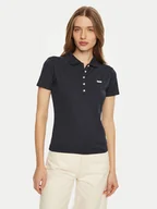 Koszulki i topy damskie - Guess Polo W5RP47 KARS2 Granatowy Regular Fit - miniaturka - grafika 1