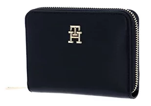 Tommy Hilfiger Damskie kultowe portfele Tommy Medium Za, niebieski (Kosmiczny Błękit), OS - Portfele - miniaturka - grafika 1