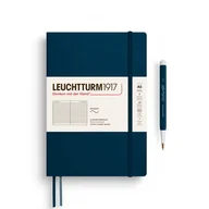 Notesy i bloczki - Notatnik Leuchtturm1917 Medium A5, miękka oprawa, linie, Deep Sea - miniaturka - grafika 1