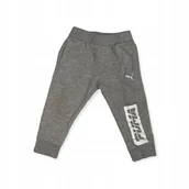 Dresy damskie - Spodnie dresowe dla chłopca szare PUMA 2 latka - Puma - miniaturka - grafika 1