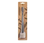 Szczoteczki do zębów - The Natural Family Co The Natural Family Co, biodegradowalna szczoteczka do zębów i stand soft Monsoon Mist - miniaturka - grafika 1