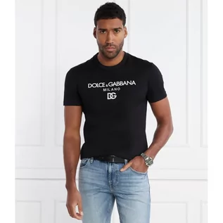 Koszulki męskie - Dolce Gabbana T-shirt | Regular Fit - grafika 1