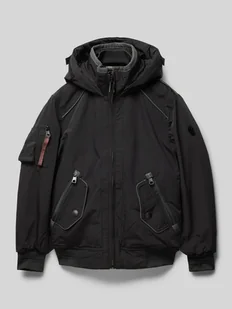 Kurtka z kapturem model ‘Cicero’ - Kurtki i płaszcze dla chłopców - miniaturka - grafika 1