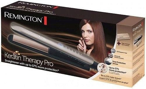 Prostownica Do Włosów Keratynowa Remington Skuteczna Ochrona Włosów + Etui