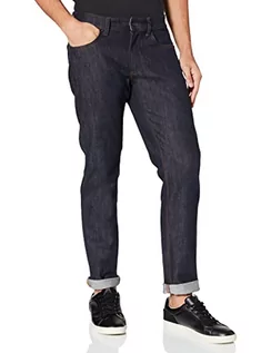 Spodenki męskie - Camel Active Męskie Spodnie Jeansowe Slim Fit Madison, Ciemnoniebieski (Raw Denim), 46W / 32L - grafika 1