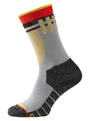 Skarpetki damskie - Jack Wolfskin Skarpety narciarskie "Ski Merino" ze wzorem - miniaturka - grafika 1