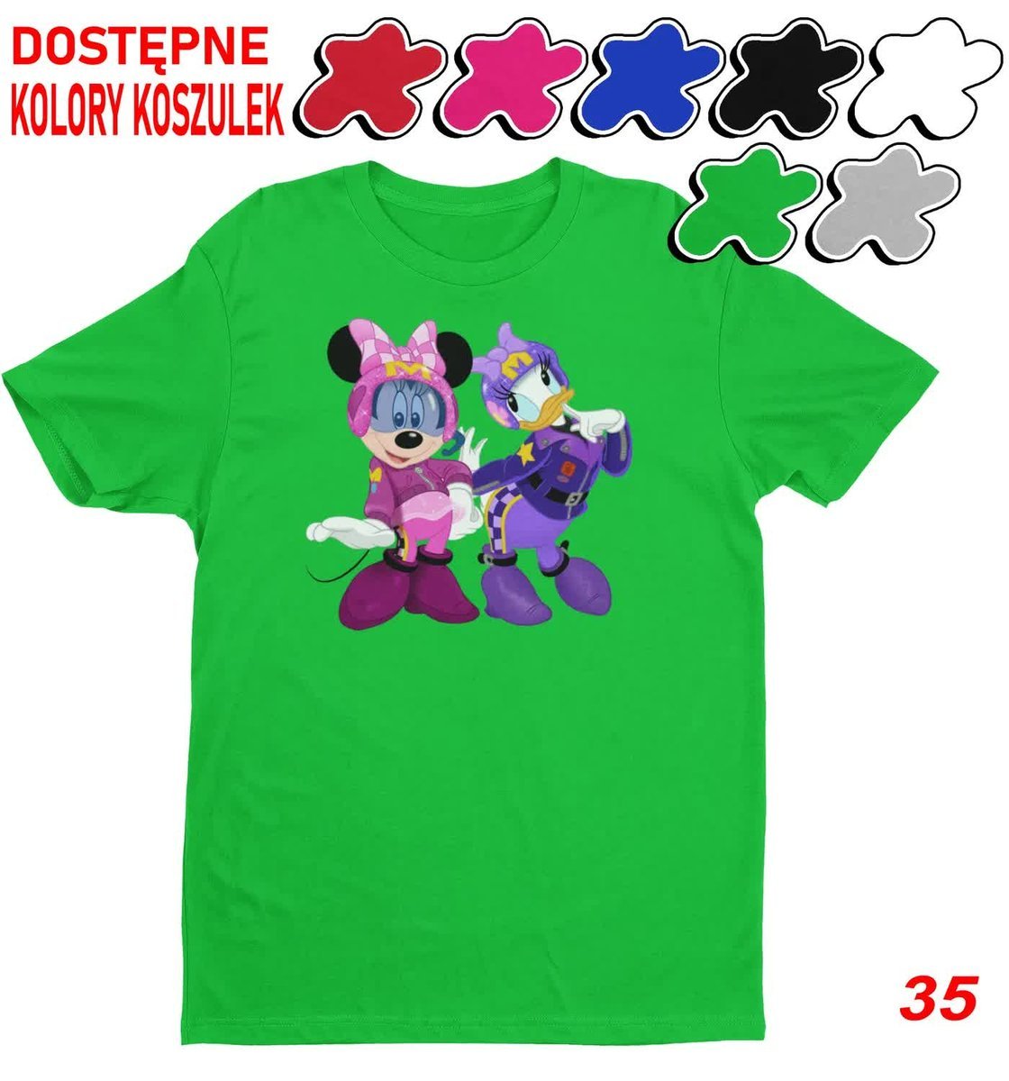 Dziecięca Koszulka Z Nadrukiem Duży Wybór -L 146-152