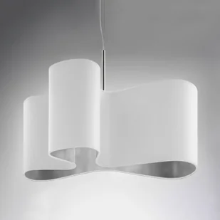 Sil-Lux Lampa wisząca Mugello w kolorze biało-szarym - Lampy sufitowe - miniaturka - grafika 1