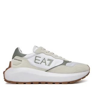 Sneakersy EA7 Emporio Armani X8X186 XK401 U474 Biały - Sneakersy męskie - miniaturka - grafika 1