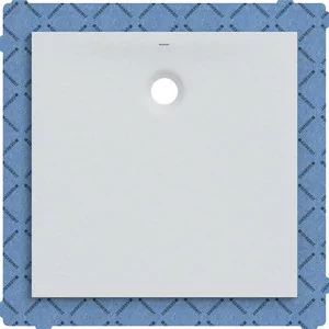 Geberit 550.902.00.1 Brodzik kwadratowy Olona 100x100 cm bia$126y - Przyciski spłukujące - miniaturka - grafika 1