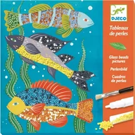Zabawki kreatywne - Djeco Zoologia zestaw kreatywny z koralikami 6+ - miniaturka - grafika 1