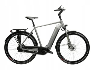 Rower elektryczny KROSS SENTIO HYBRID 6.0 500 rozmiar L Szary - Rowery elektryczne - miniaturka - grafika 1