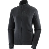 Koszulki sportowe damskie - BLUZA SALOMON ESSENTIAL MIFLEECE FZ W C21151 - miniaturka - grafika 1