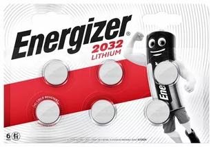 Energizer 6x Bateria CR2032 DL2032 Lithium 3V - Baterie i akcesoria - miniaturka - grafika 2