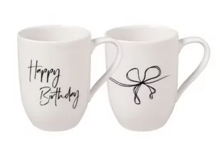 Kubki Happy Birthday zestaw 2 szt Statement Villeroy & Boch - Kubki - miniaturka - grafika 1