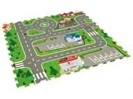 Maty piankowe - Playtive Mata z puzzli piankowych Ulica - miniaturka - grafika 1