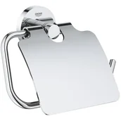 Stojaki i wieszaki na papier toaletowy - Grohe Essentials Uchwyt na papier toaletowy z klapką 40367001 - miniaturka - grafika 1