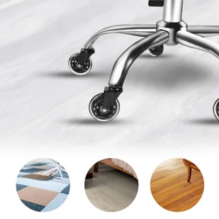 Komplet 5 kółek kauczukowych PERSES do foteli i krzeseł - Fotele Komplet 5 kółek kauczukowych PERSES do foteli i krzeseł - Fotele - miniaturka - grafika 12