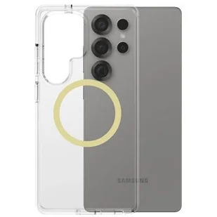 Etui PANZERGLASS Care Flagship Urban Combat Qi do Samsung Galaxy S25 Ultra Przezroczysto-żółty - Etui i futerały do telefonów - miniaturka - grafika 1