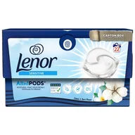 Środki do prania - Lenor Allin1 Pods Sensitive Kapsułki do Prania 22 Sztuki - miniaturka - grafika 1