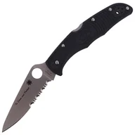 Noże - Spyderco inc Nóż Endura 4 Lightweight Thin Blue Line (C10FPSBKBL) C10FPSBKBL - miniaturka - grafika 1