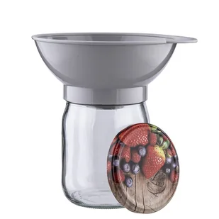 Lejek Do Słoików Szary Lumarko! - Pozostałe akcesoria kuchenne - miniaturka - grafika 3
