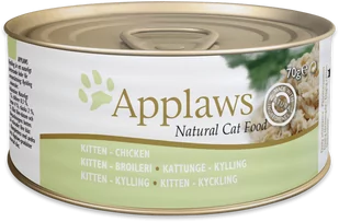 Applaws Cat Kitten Kurczak dla kociąt 70g PUSZKA 41032-uniw - Mokra karma dla kotów - miniaturka - grafika 1