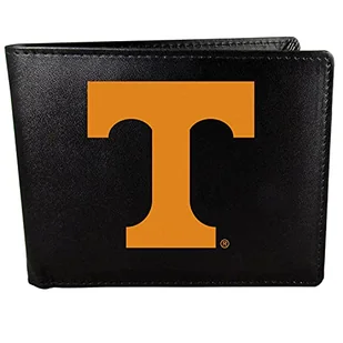 NCAA Siskiyou Sports Mężczyźni Tennessee Wolunteers Dwukrotny portfel duże logo jeden rozmiar czarny - Portfele - miniaturka - grafika 1