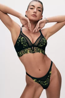 Biustonosze - Hunkemöller Biustonosz bralette Feyra Czarny - grafika 1