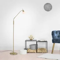 Lampy stojące - Lampa stojąca Paul Neuhaus Pino, matowy mosiądz - miniaturka - grafika 1