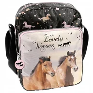 Torebki damskie - torebka torba na ramię dziecięca młodzieżowa koń konie koniki - miniaturka - grafika 1