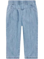 Spodenki dla niemowląt - Steiff Dżinsy - Regular fit - w kolorze niebieskim - miniaturka - grafika 1